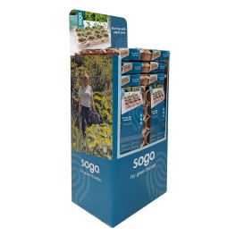 SOGO Display Eco kweektray incl. 12 paperpots 9cm (20st)