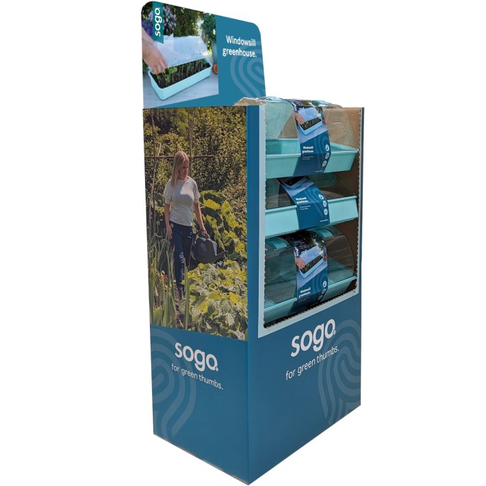 SOGO Display Vensterbank kweekkas Maxigrow (10st)