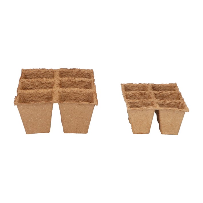 SOGO Biodegradable pots 4x4cm 6 strips à 6pc