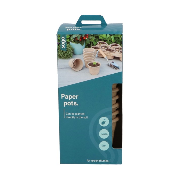 SOGO Paperpot 9cm 12pc.
