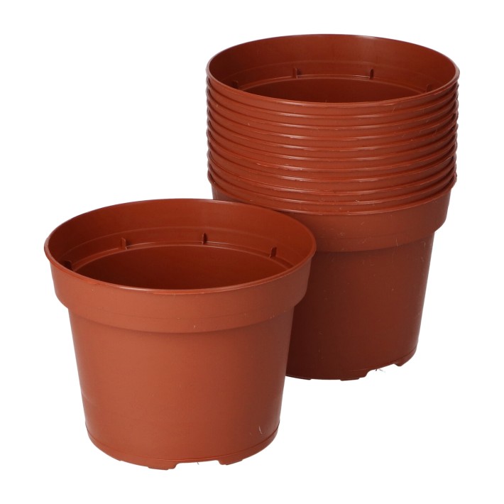 SOGO Plastic Plant Pot 13cm 12pcs.