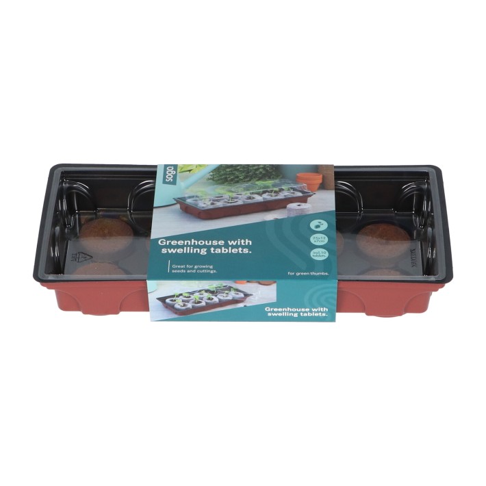 SOGO Greenhouse + 10 grow plugs