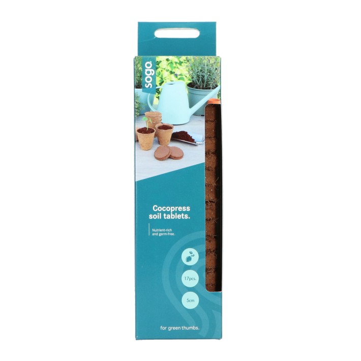 SOGO Compressed soil tablet 5cm 16pc