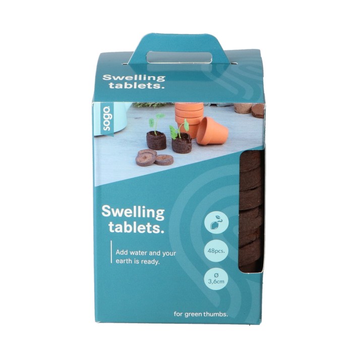 SOGO Growplugs soil tablet 3,6cm 48st