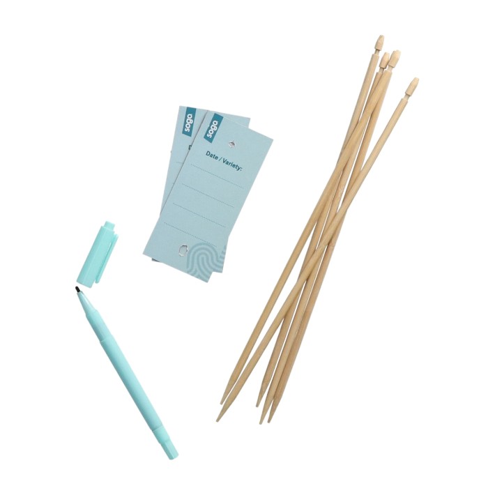 SOGO Bamboe plant label set