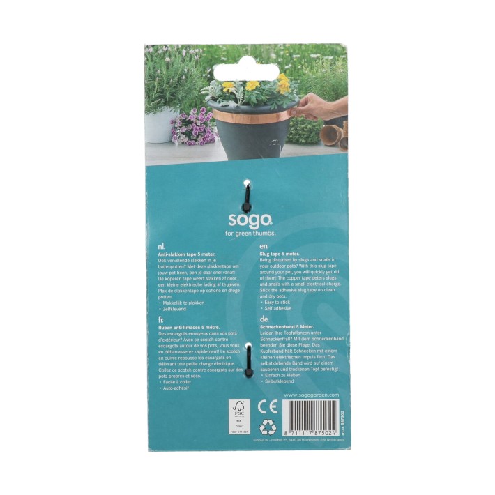 SOGO Ruban de cuivre anti-limace 5m
