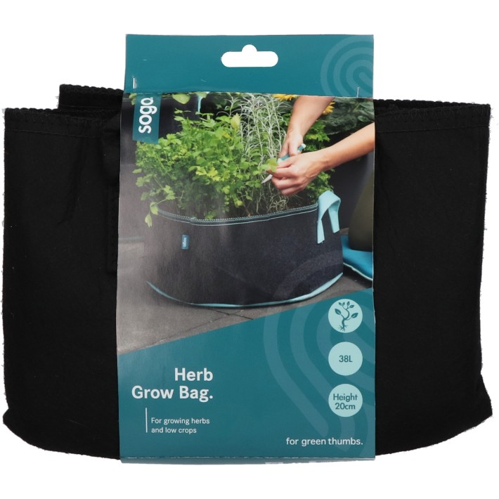 SOGO Herb grow bag, 38 L