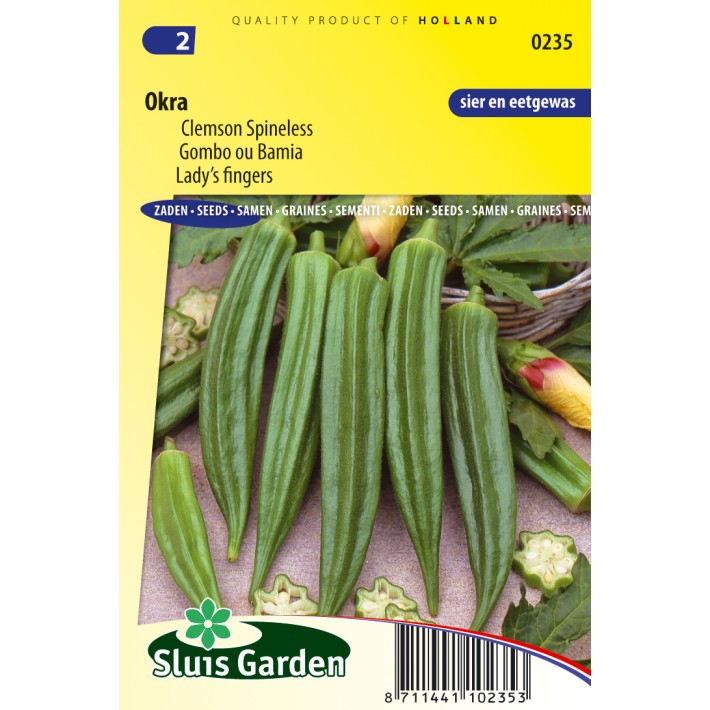Okra Clemson Spineless