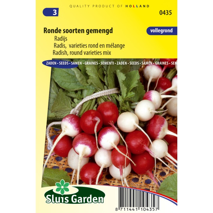 Radish round varieties mix