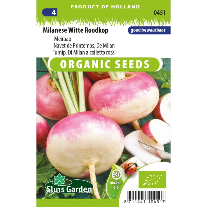 Turnip Bicolor, De Milan