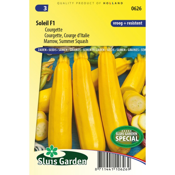 Marrow, Summer Squash Soleil F1