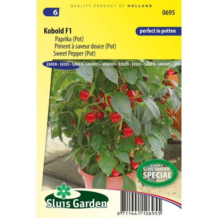 Sweet pepper Kobold F1 (pot)