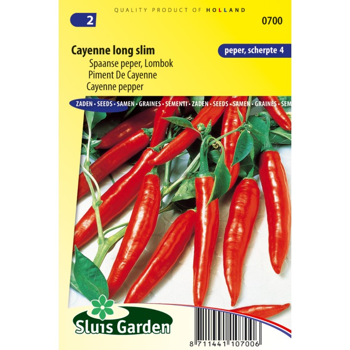 Pepper Cayenne Long Slim