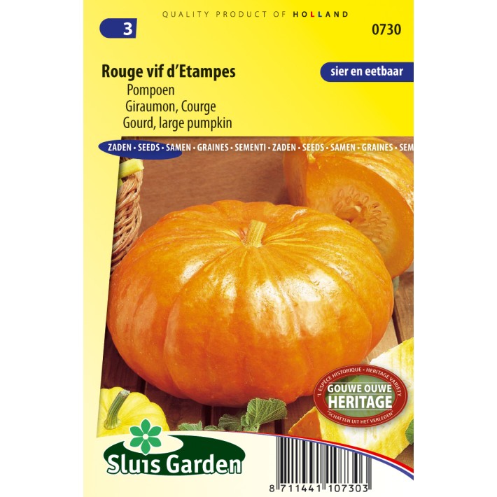 Gourd Rouge Vif d'Etampes