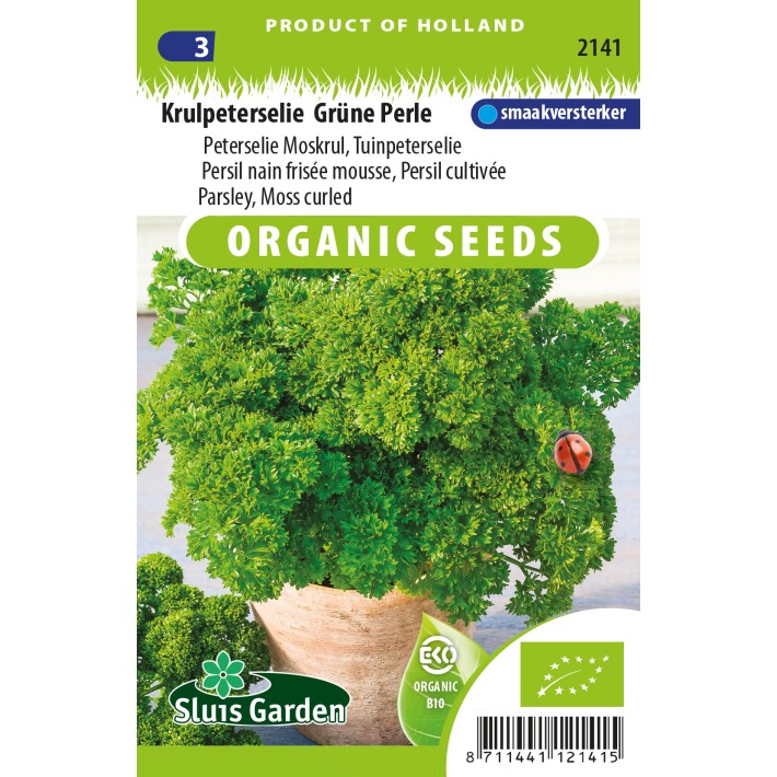 Parsley moss-curled Grüne Perle