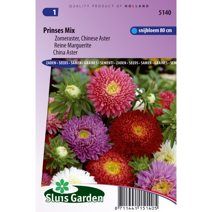 China aster Princess Choice Mix