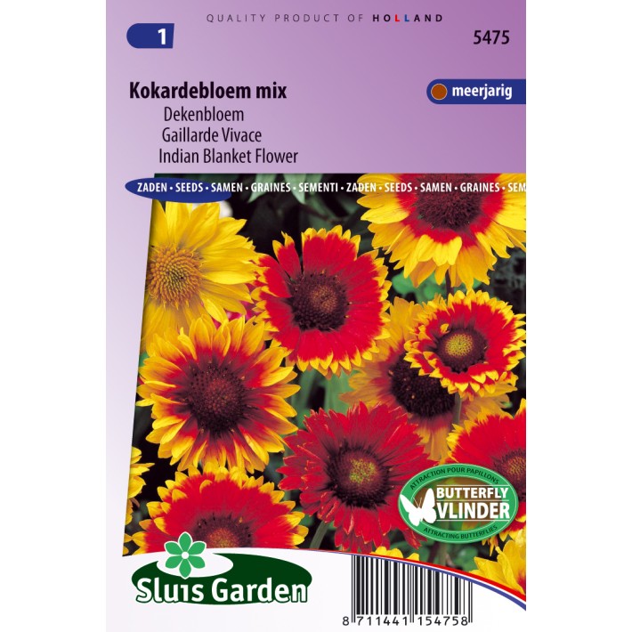 Dekenbloem mix (Kokardebloem of Gaillardia)