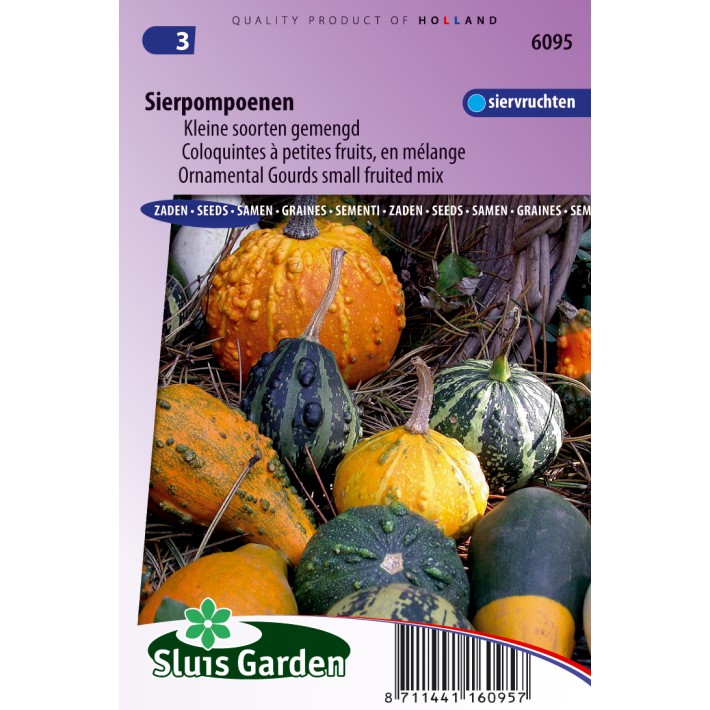 Ornamental Gourd Small Fruited Mix