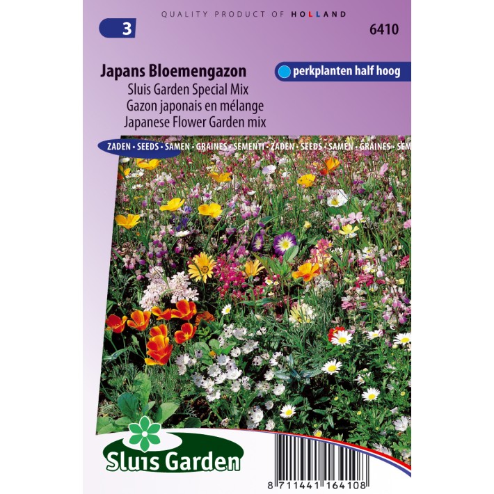 Mengsel Japans bloemengazon 1-jarig