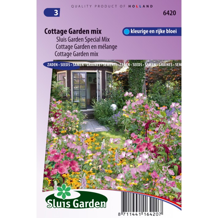 Mengsel Cottage Garden mix 1-jarig