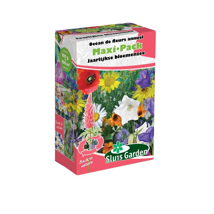 Mengsel Jaarlijkse bloemenzee  MaxiPack