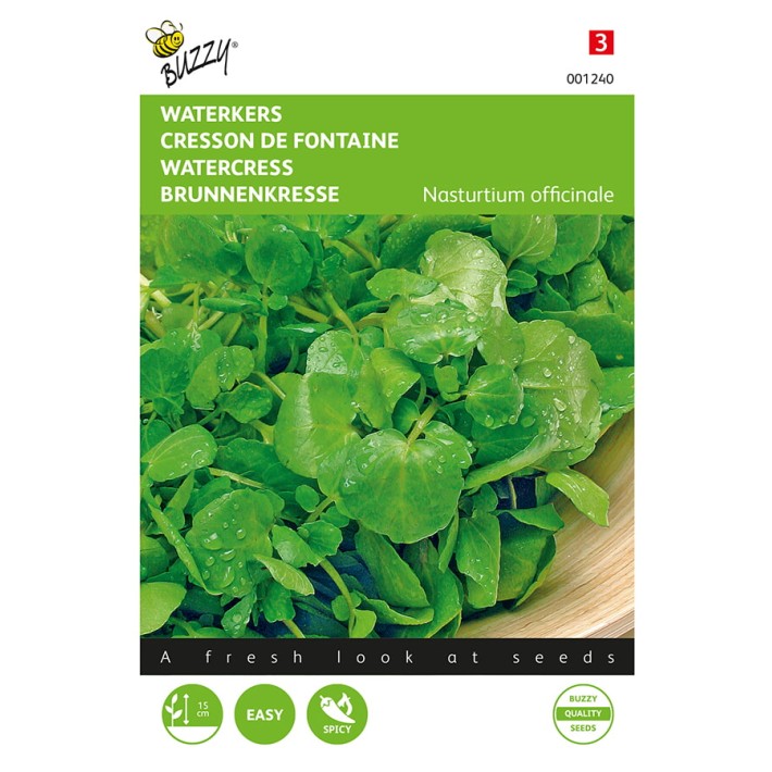 Buzzy® Nasturtium officinale / Watercress