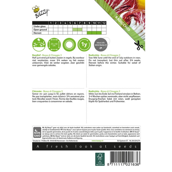 Buzzy® Radicchio Rossa di Chioggia 3
