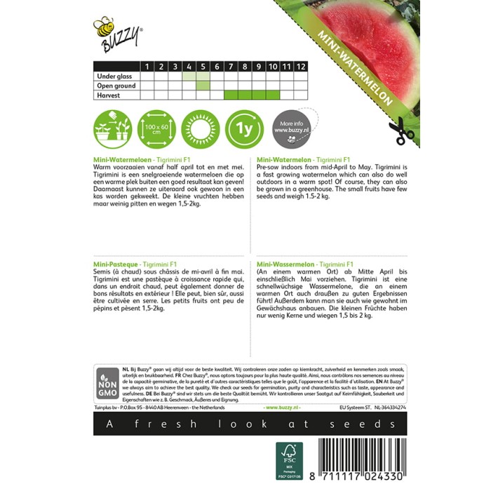 Buzzy® Watermelon Tigrimini