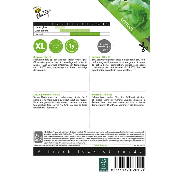 Buzzy® Lettuce Hilde II