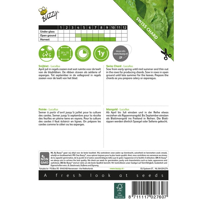 Buzzy® Swiss Chard Lucullus