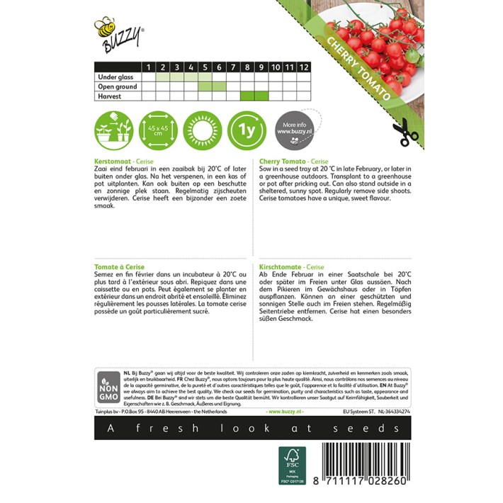 Buzzy® Cherry Tomato Cerise