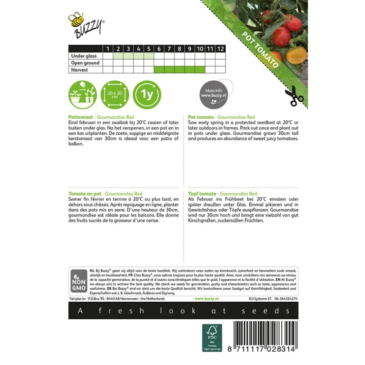Buzzy® Tomato Micro Cherry
