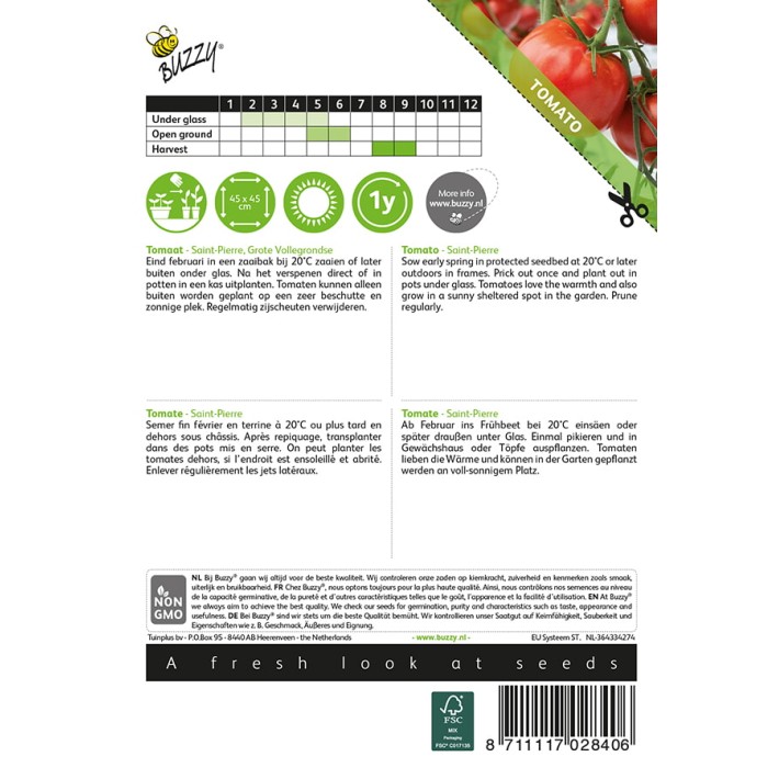 Buzzy® Tomato Saint Pierre