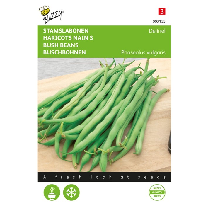 Buzzy® Bushbeans Blackseeded Delinel