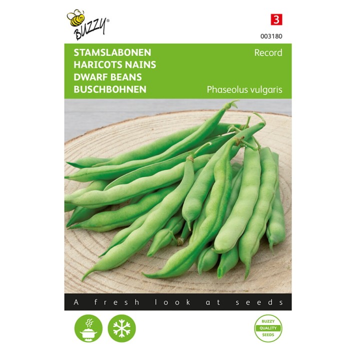 Buzzy® Dwarf French Beans Record