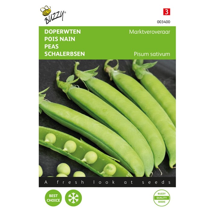Buzzy® Peas Marktveroveraar