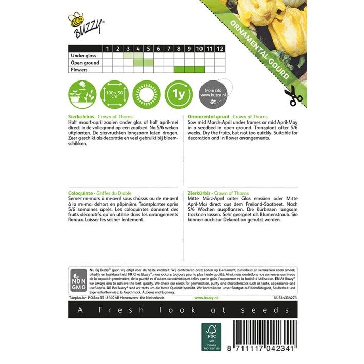 Buzzy® Ornamental gourd Crown of Thorns