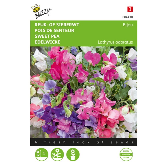 Buzzy® Sweet pea Bijou, mixed