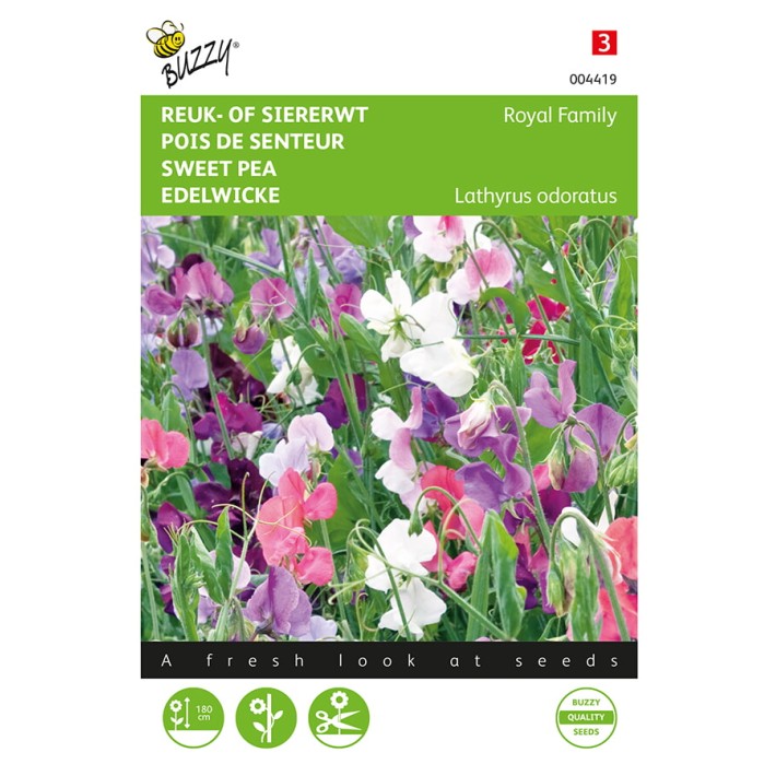 Buzzy® Lathyrus odoratus Royal Family Mixed