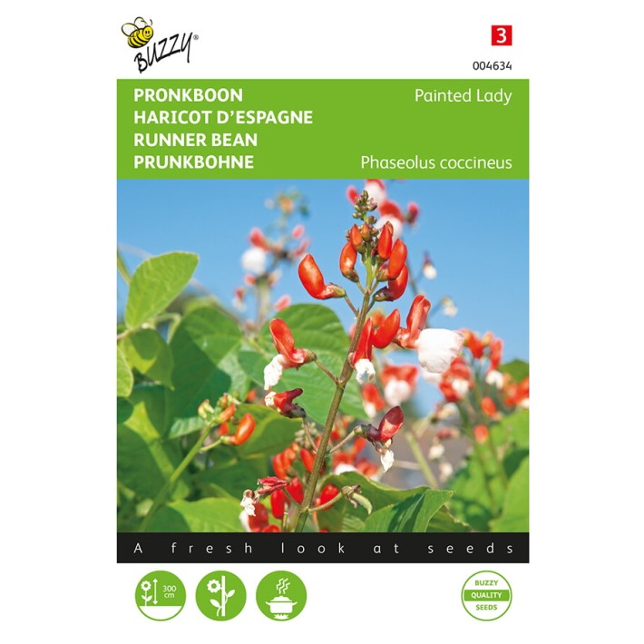 Buzzy® Runner bean Painted Lady