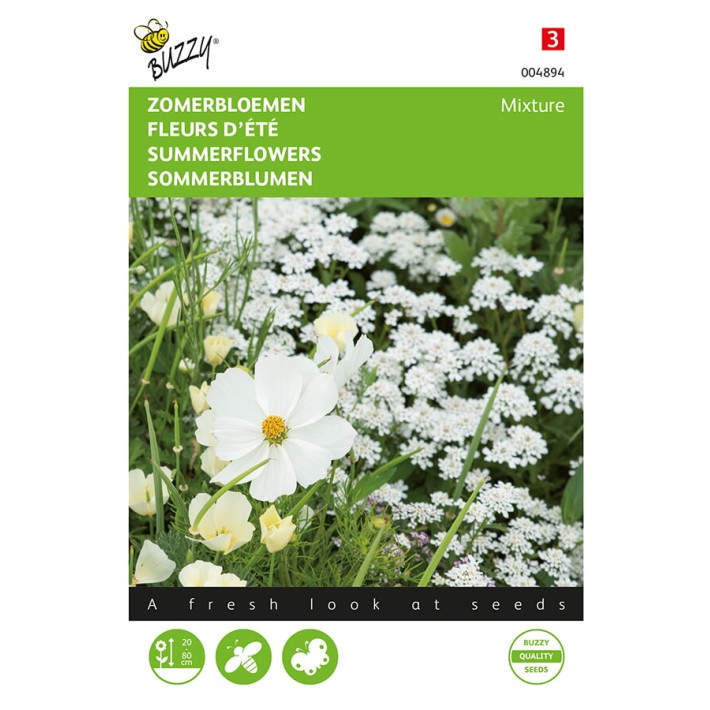 Zomerbloemen Witte Tinten