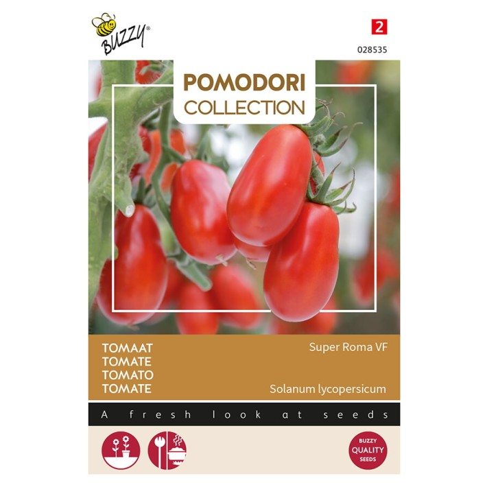 Buzzy® Pomodori, Tomato Super Roma VF