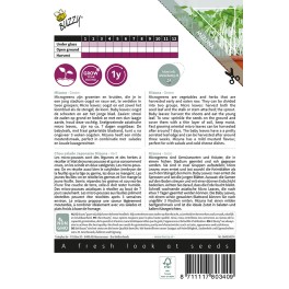 Microgreens, Mizuna Green Bladmosterd