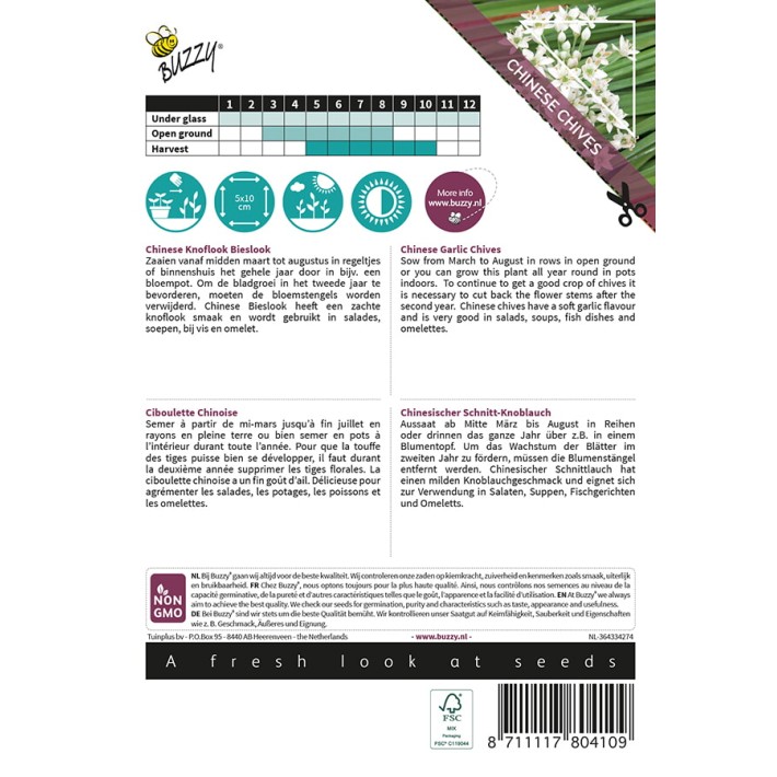 Buzzy® Xotica Ciboulette Chinoise