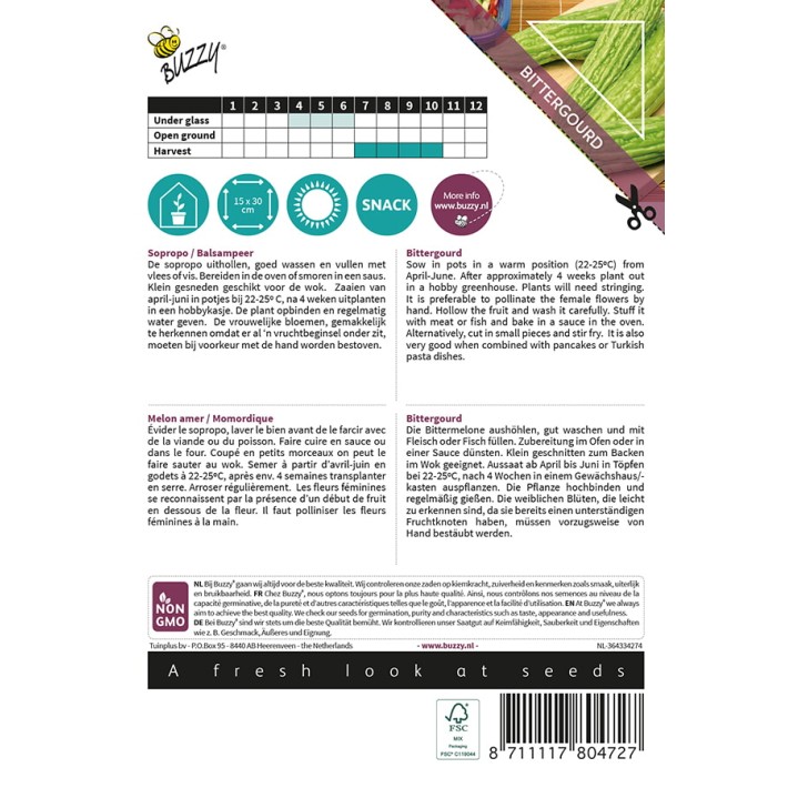 Buzzy® Xotica Melon amer Momordique