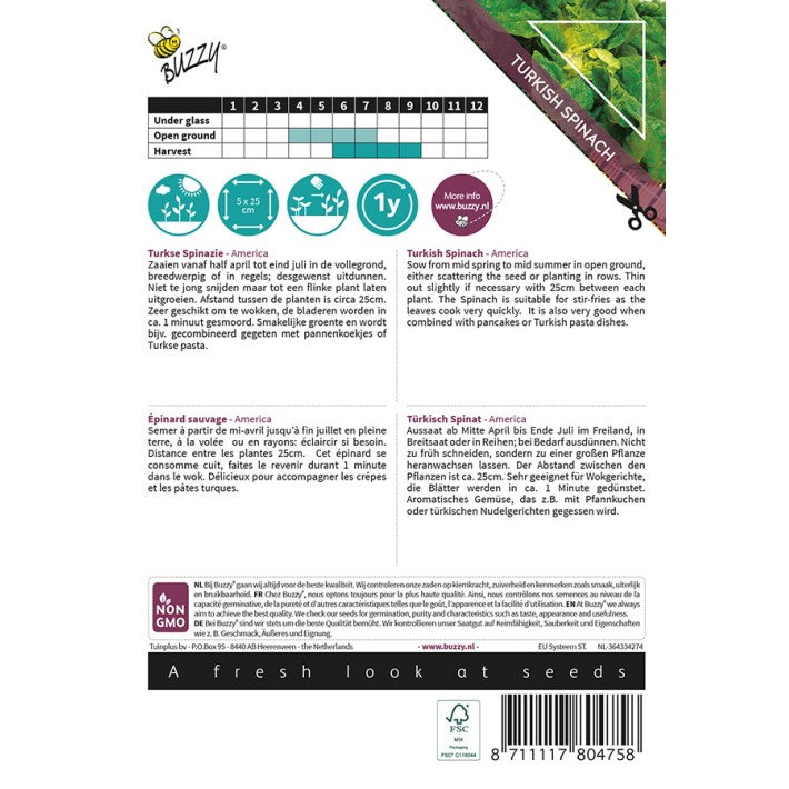 Buzzy® Xotica Epinard sauvage America