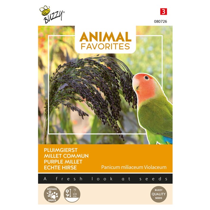 Buzzy® Animal Favorites Millet commun