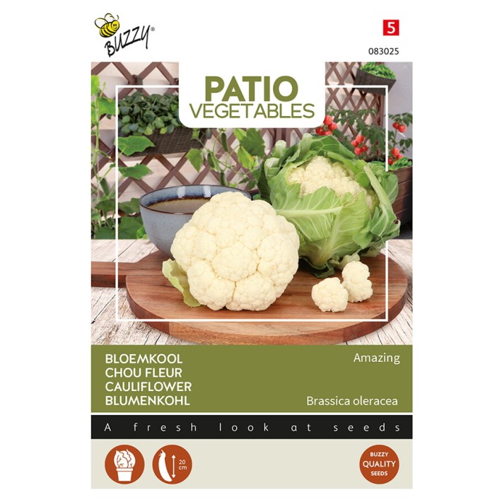 Buzzy® Patio Veggies, Chou fleur Amazing