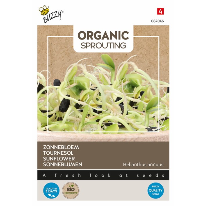 Buzzy® Organic Sprouting Tournesol (BIO)