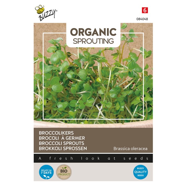 Buzzy® Organic Sprouting de brocoli (BIO)
